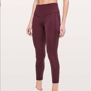 Lululemon leggings All The Right Places Crop II 23